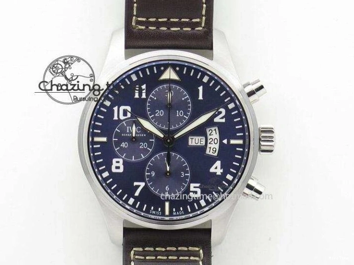 MIROTIME 0226 Popular Big Pilot Real PR IW502706 RG YLF 1:1 Best Edition Brown Dial On Calfskin Strap A 7223